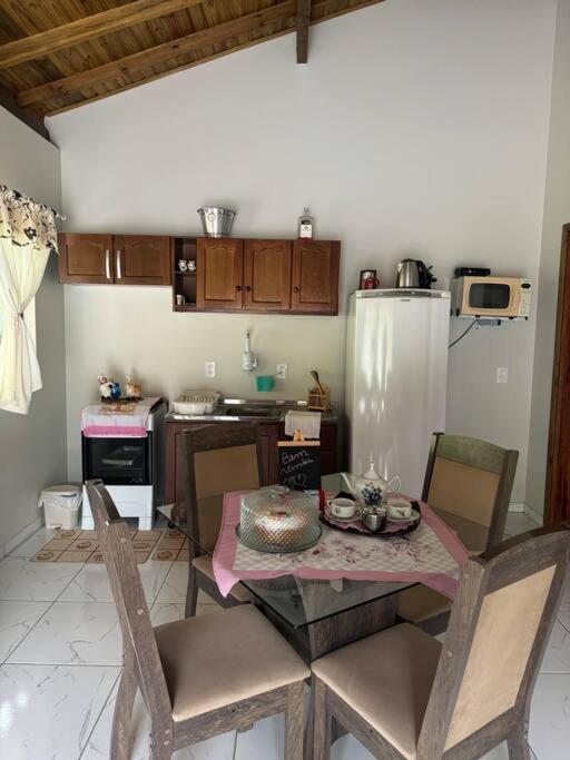 Cabana Recanto Do Arruda Para Casal Em Aguas Mornas מראה חיצוני תמונה