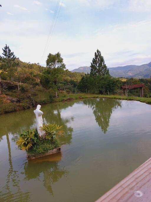 Cabana Recanto Do Arruda Para Casal Em Aguas Mornas מראה חיצוני תמונה