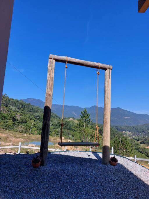 Cabana Recanto Do Arruda Para Casal Em Aguas Mornas מראה חיצוני תמונה